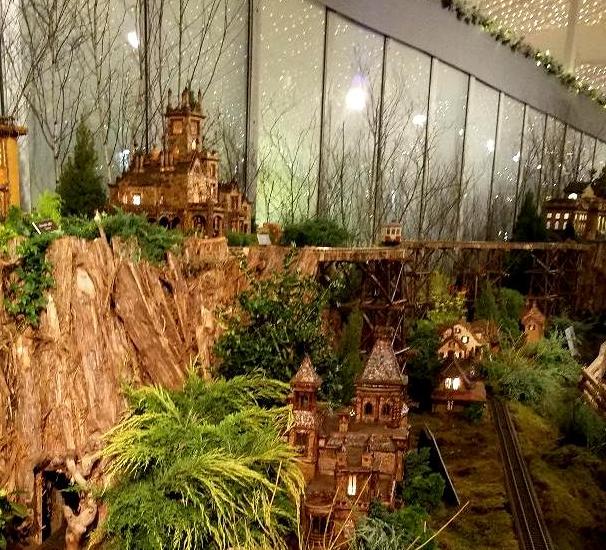 28th NYBG Holiday Train Show, Bar Car Nights, Applied Imagination