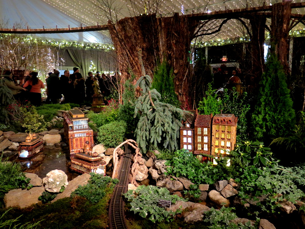 NYBG 28th Holiday Train Show, Bar Car Nights, Applied Imagination