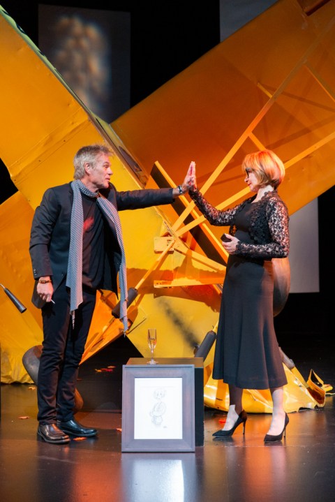 Harry Hamlin, Stefanie Power, One November Yankee, 59E59 Theaters,Joshua Ravetch