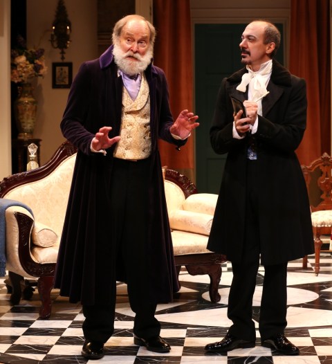 Robert Zuckerman, Evan Zes, London Assurance, Charlotte Moore, Irish Repertory Theatre Dion Boucicault