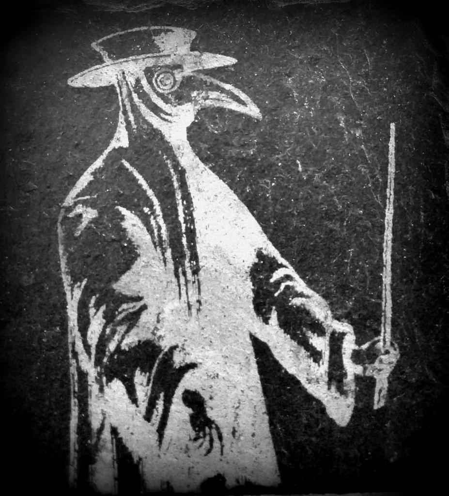 Edinburgh circa 1650, pic of The Plague Doctor