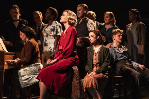 The cast of Girl From The North Country, Conor McPherson, Bob Dylan