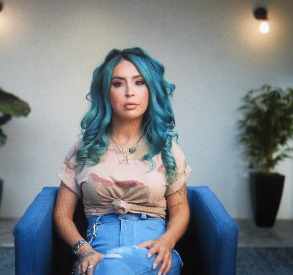 Sobriety friend Sirah in 'Dancing With The Devil,' directed by Michael D. Ratner in its World Premiere at SXSW FF (courtesy of the film)