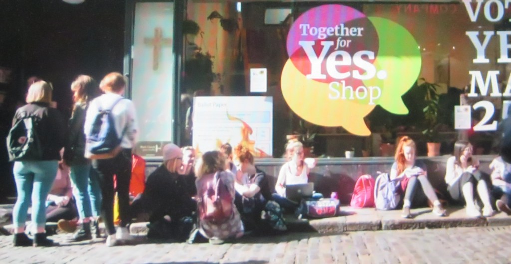 Vote "Yes" to Repeal the 8th, 'The 8th,'  directed by Aideen Kane, Lucy Kennedy,  Maeve O'Boyle, Athena Film Festival (courtesy of the film)