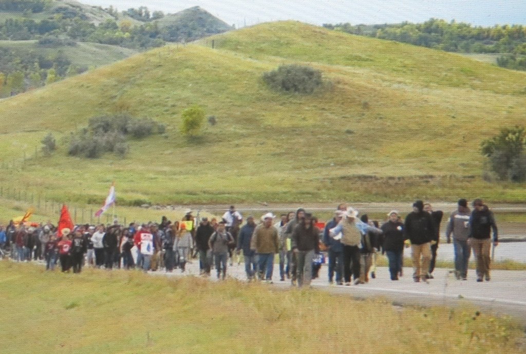Protestors came from all over, 'The End of The Line: The Women of Standing Rock,' Athena Film Festival (courtesy of the film) 