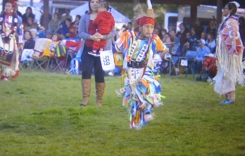 Ceremonial dancing, End of The Line: The Women of Standing Rock,' directed by Shannon Kring Athena Film Festival (courtesy of the film)  