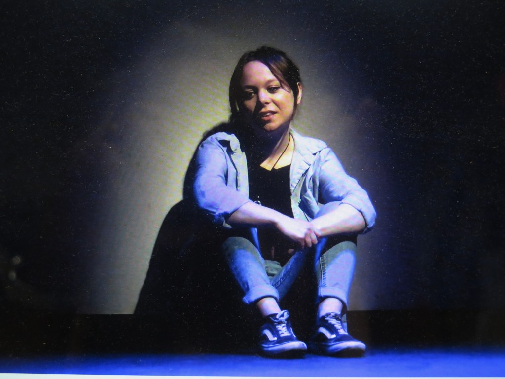 Anne O'Riordan in 'Ghosting,' presented by Theatre Royal Waterford, Thrown Shapes and Irish Repertory Theatre (courtesy of the theater)