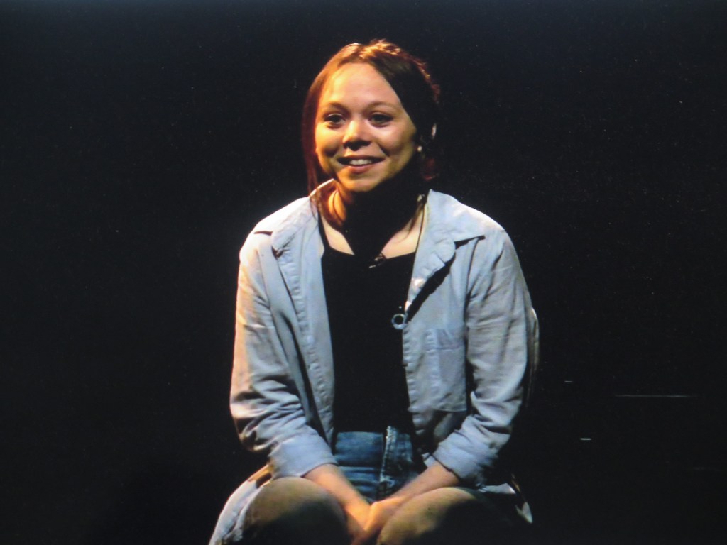 Anne O'Riordan in 'Ghosting,' presented by Thrown Shapes, Theatre Royal Waterford and Irish Repertory Theatre
(courtesy of the production)