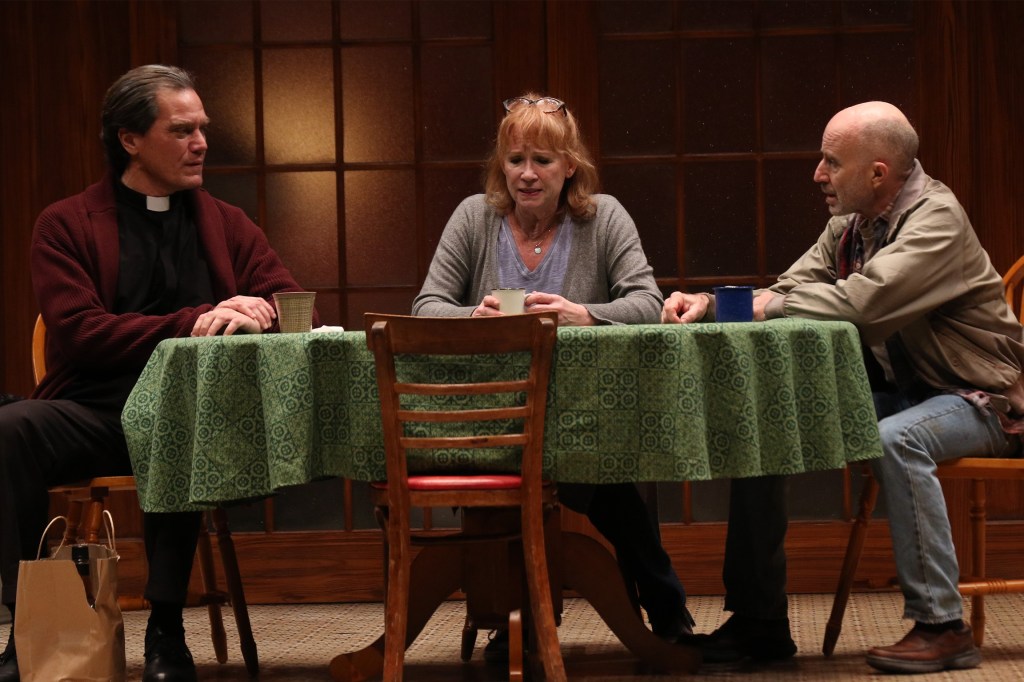 (L to R): Michael Shannon, Johanna Day, Arliss Howard in 'Des Moines' (courtesy of Gerry Goodstein)