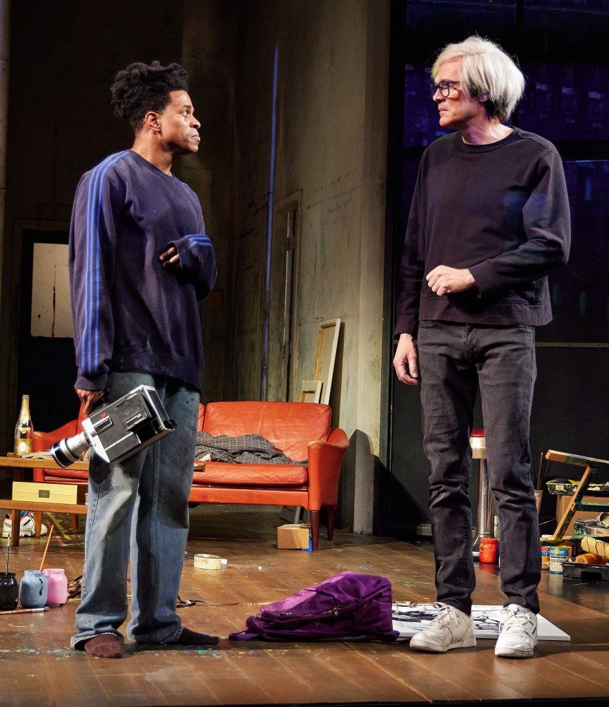 (L to R): Jeremy Pope, Paul Bettany in 'The Collaboration' (courtesy of Jeremy Daniel)