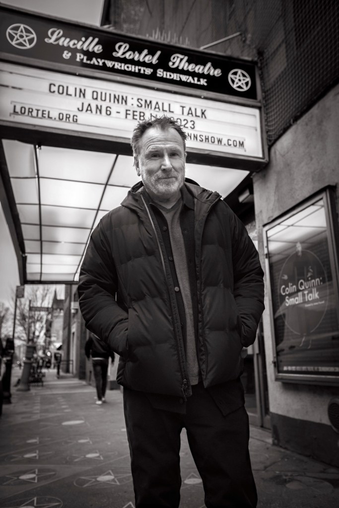  Colin Quinn in 'Colin Quinn: Small Talk' (courtesy of Monique Carboni)