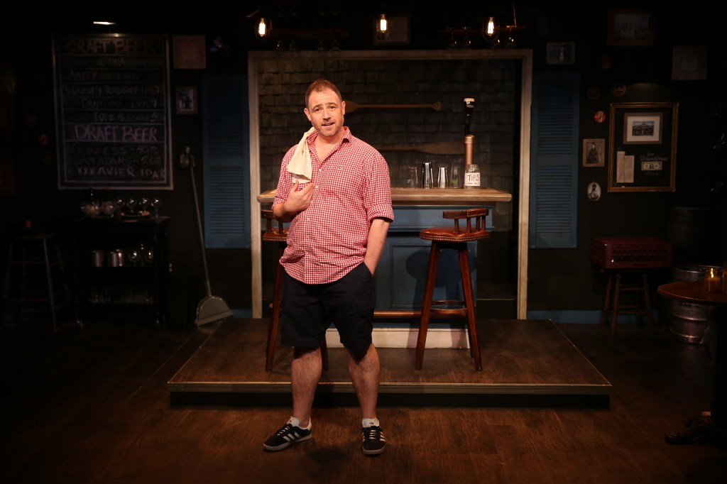  Michael Mellamphy in 'The Smuggler' at Irish Repertory Theatre (courtesy of Carol Rosegg).