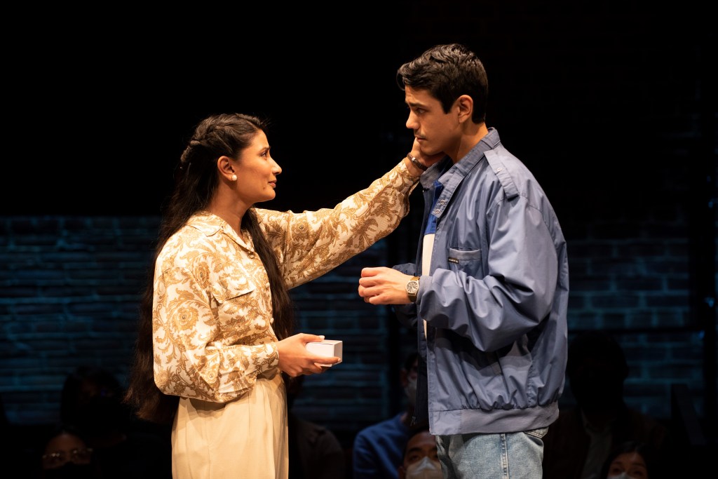 Gulshan Mia, Mohit Gautam in 'Elyria' (courtesy of Ahron R. Foster)