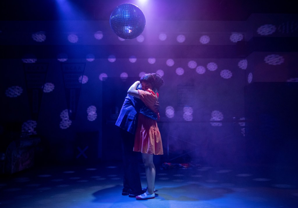 Jayson Lee, Amaya Braganza in 'How to Defend Yourself' (courtesy of Joan Marcus)