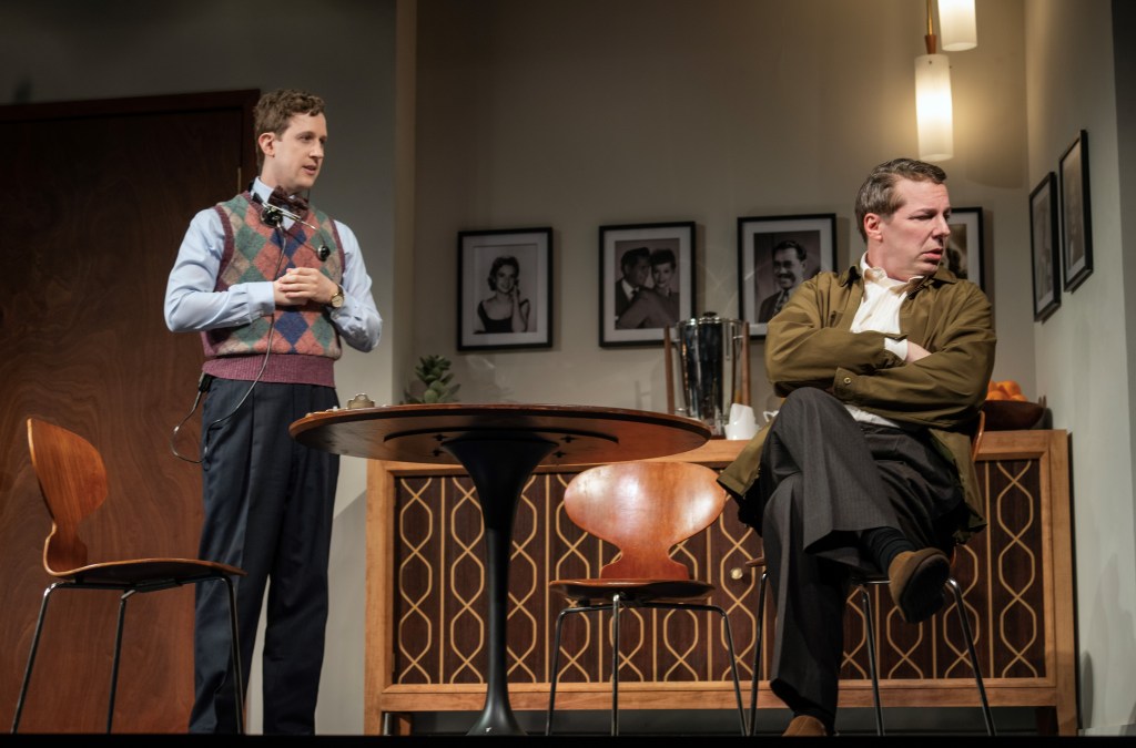 L to R): Alex Wyse, Sean Hayes in 'Good Night, Oscar' (courtesy of Joan Marcus)