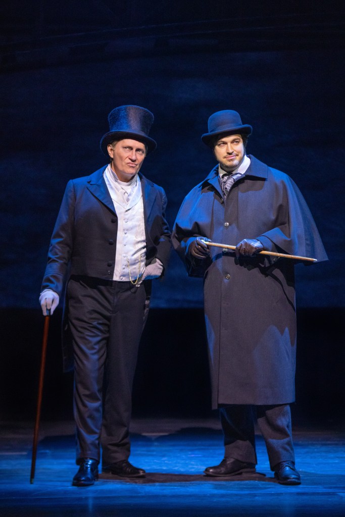 (L to R): Jamie Jackson, John Rapson in 'Sweeney Todd: The Demon Barber of Fleet Street' (Matthew Murphy, Evan Zimmermann)