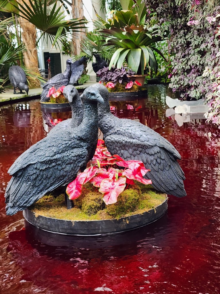  NYBG Ebony G. Patterson's '...things come to thrive...in the shedding...in the molting...'  (Carole Di Tosti)