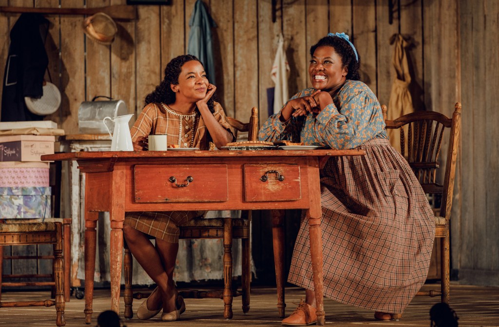   (L to R): Kara Young, Heather Alicia Simms in 'Purlie Victorious' (Marc J. Franklin)