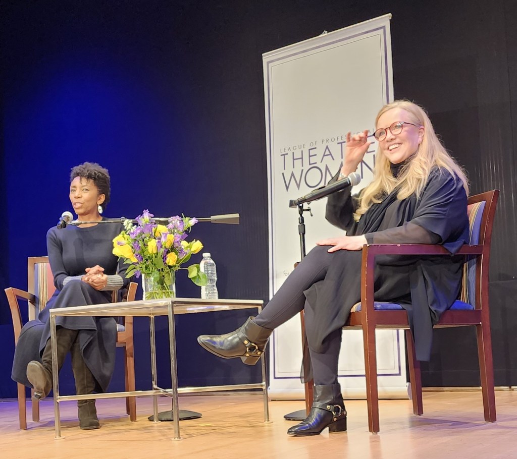 (L to R): Sharon Washington, Susan Stroman, LPTW Oral History Project, NYPLPA, (Carole Di Tosti)