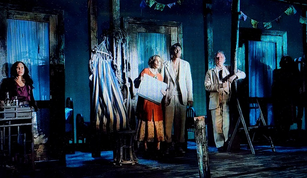 (L to R): Daphne Ruben-Vega, Jean Lichty, Tim Daly, Austin Pendleton in 'The Night of the Iguana' (Joan Marcus)