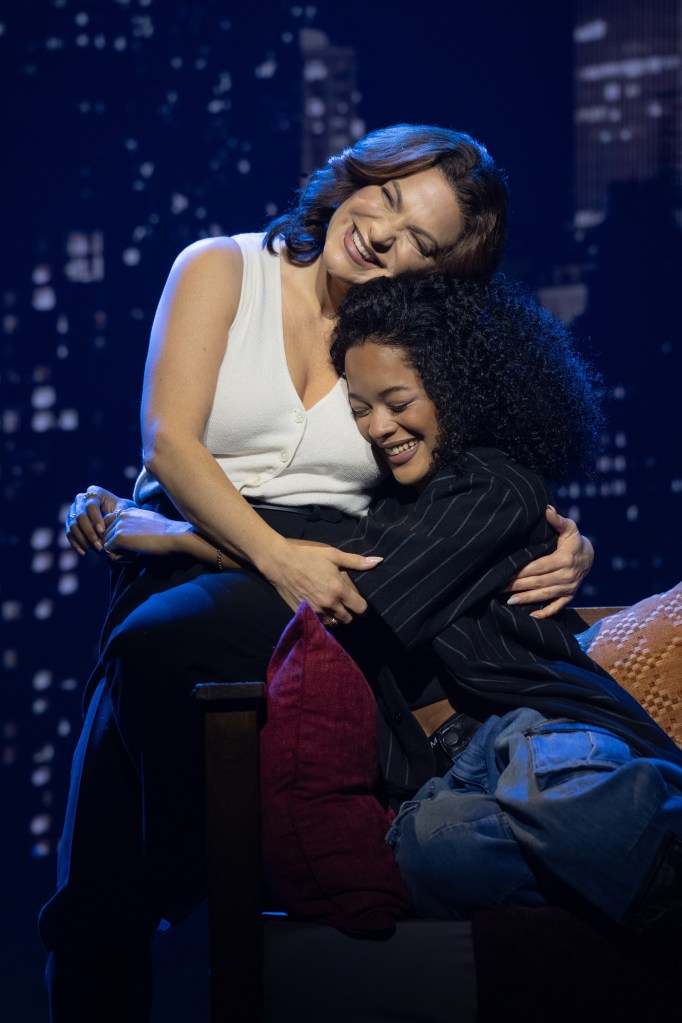 Shoshana Bean and Maleah Joi Moon in the world premiere production of 'Hell's Kitchen' (Joan Marcus)