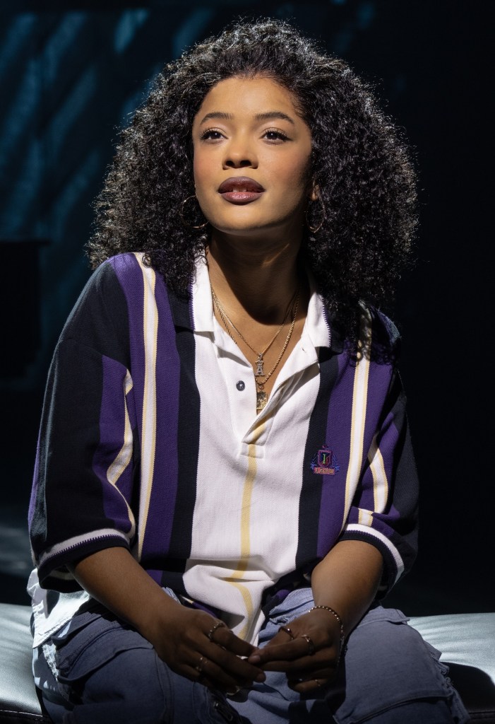 Maleah Joi Moon in the world premiere production of 'Hell's Kitchen' (Joan Marcus)