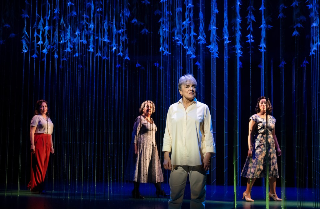 (L to R): Andrea Burns, Mary Testa, Priscilla Lopez, Eden Espinosa in 'The Gardens of Anuncia' (Julieta Cervantes)