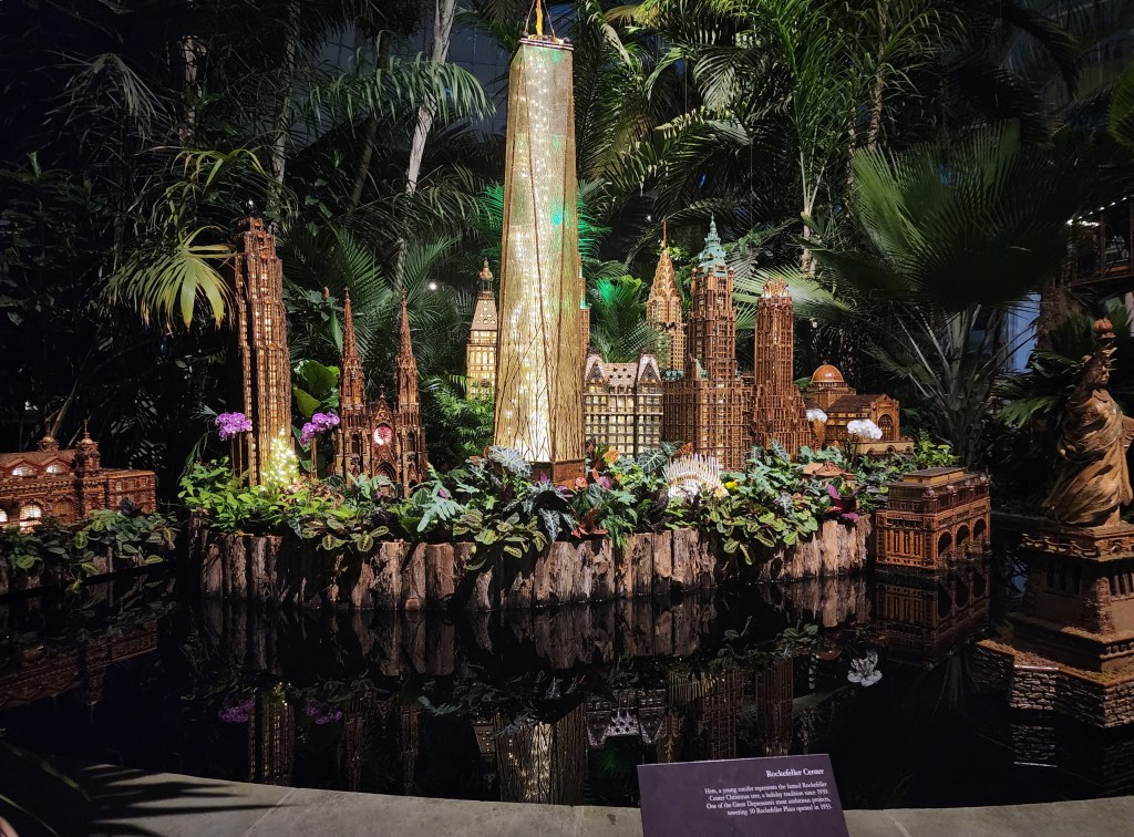 Palms of the World Gallery, downtown New York City NYBG Holiday Train Show (Carole Di Tosti)