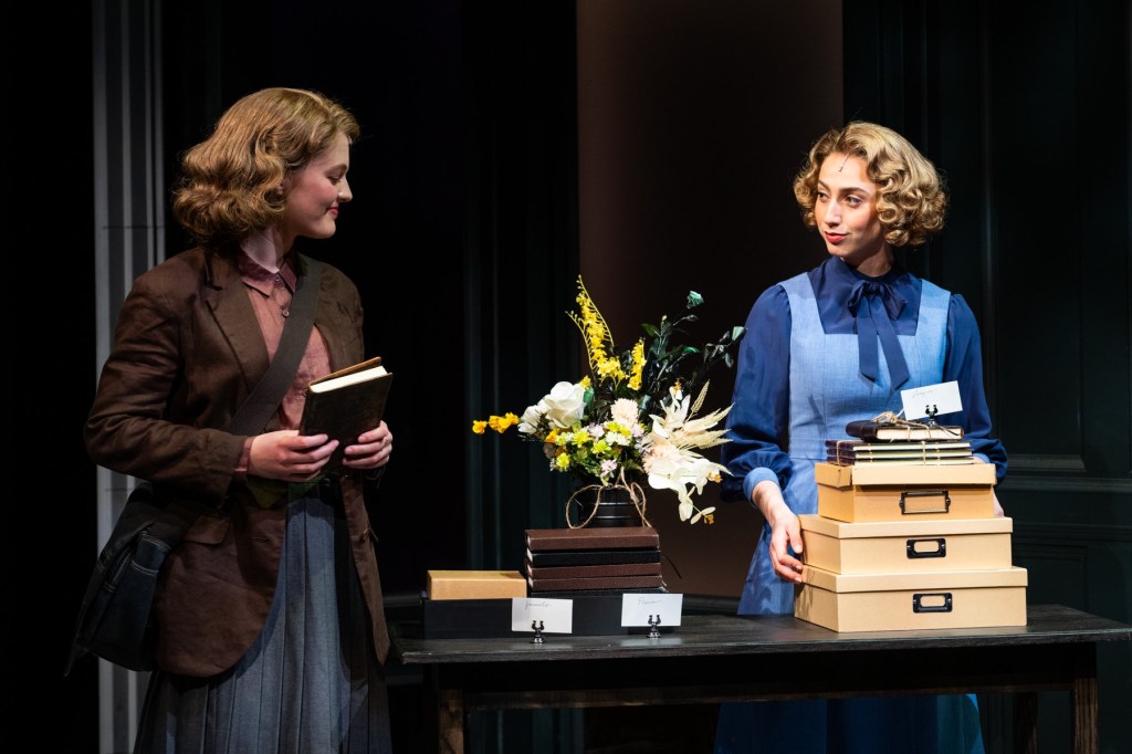 (L to R): Jo Ellen Pellman and Laura Sky Herman in 'White Rose the Musical' (Russ Rowland)