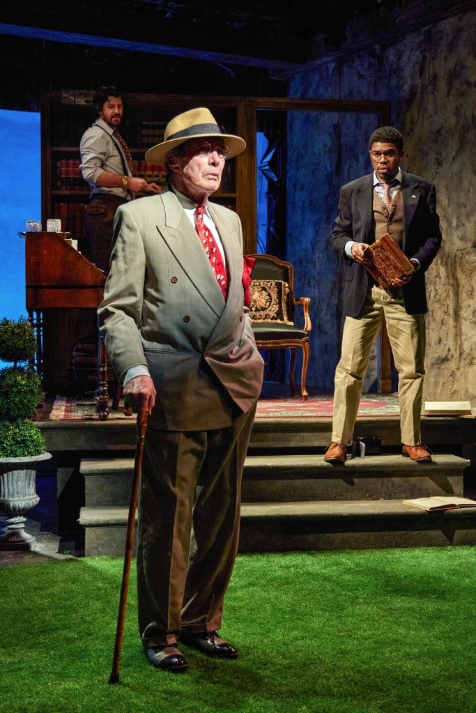 (L to R): Shane McNaughton, Colin Lane, Roger Dominic Casey in 'Aristocrats' (Jeremy Daniel)