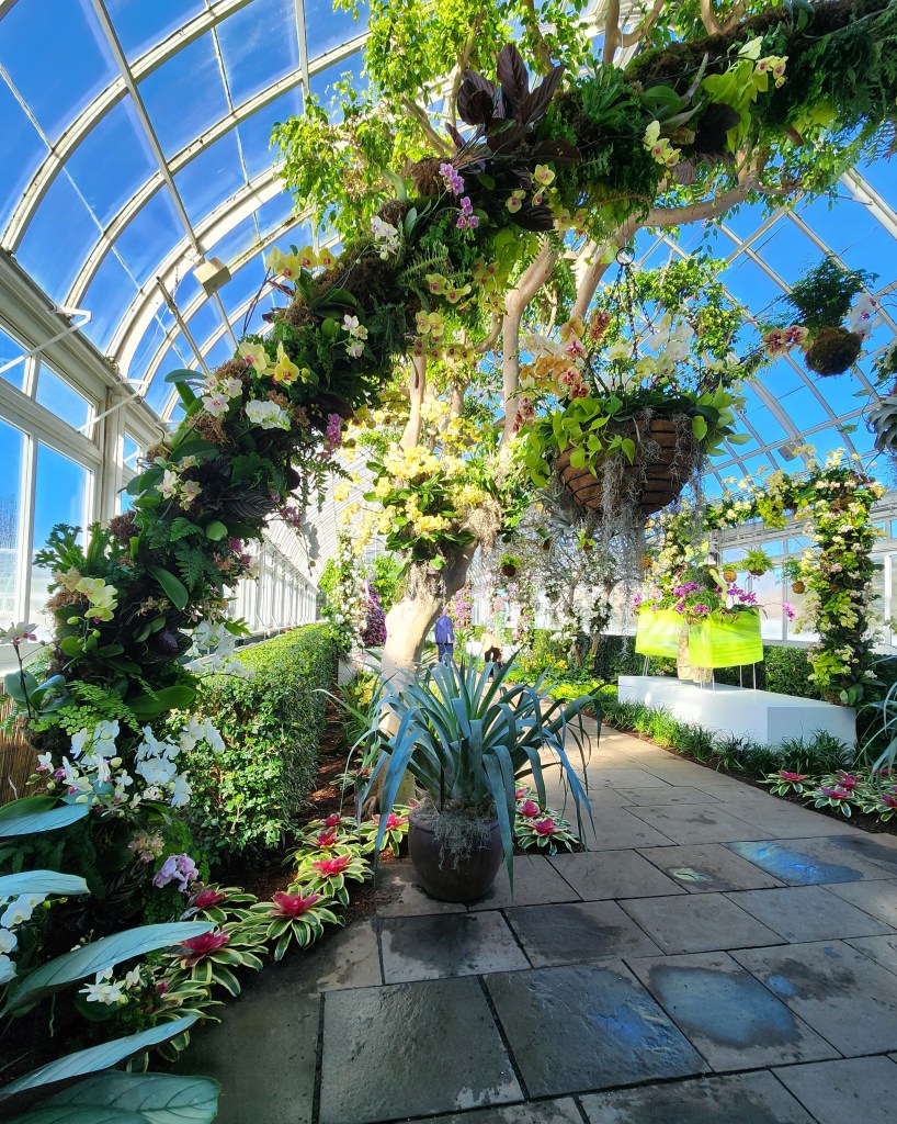 Gallery for Collina Strada's "Freeze-Frame" vignettes, NYBG' Florals in Fashion' (Carole DI Tosti)