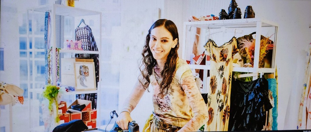  Hillary Taymour for Collina Strada pictured in 'Vogue' 2023 