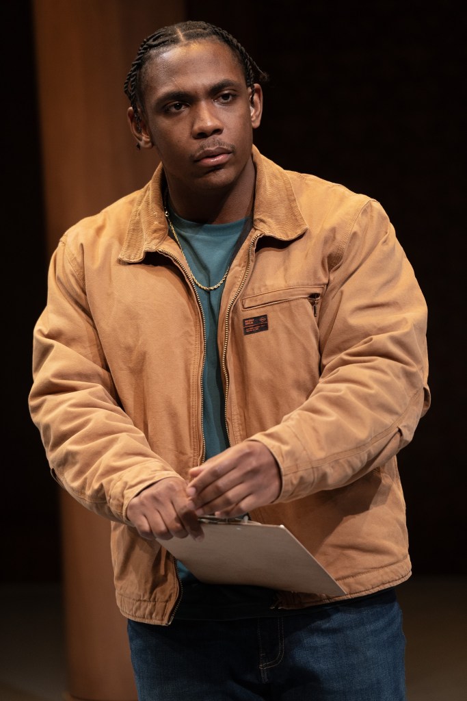 Elijah Jones in 'The Ally' (Joan Marcus) 
