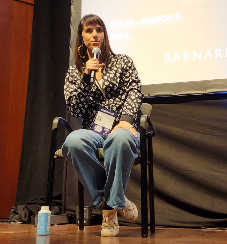   Jennirer Loren at Athena Film Festival 2024 (Carole Di Tosti