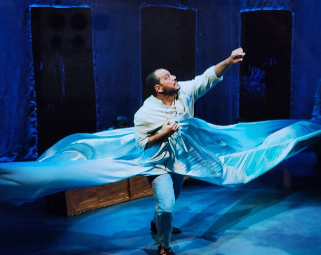 Paco Tolson in Fiasco Theater's 'Pericles' at CSC (Austin Ruffer)