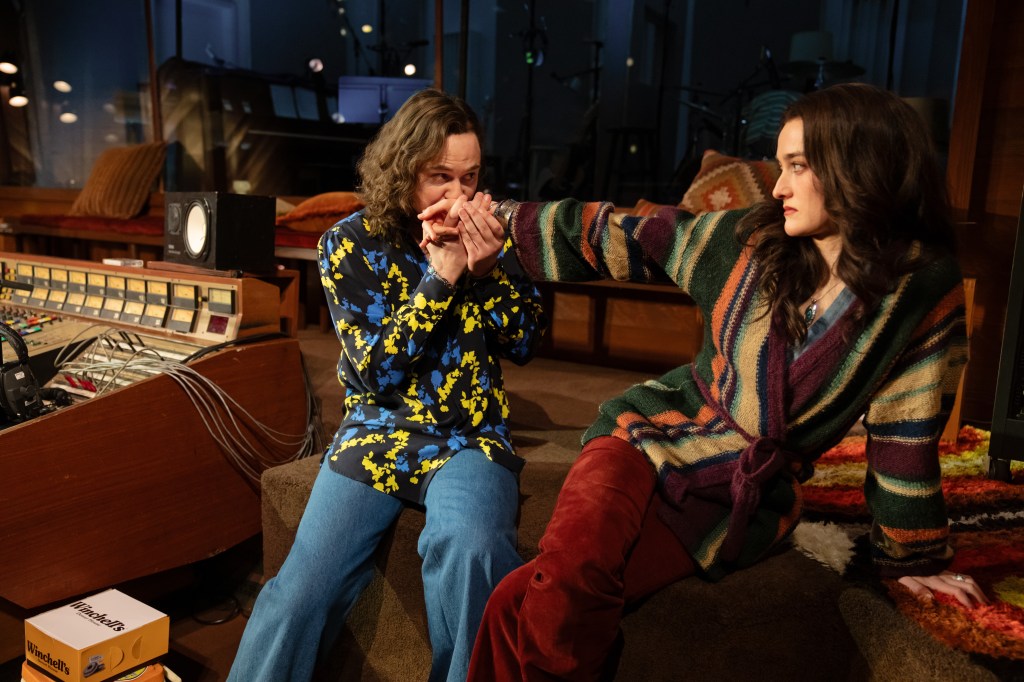 (L to R): Tom Pecinka, Sarah Pidgeon in 'Stereophonic' (Julieta Cervantes)