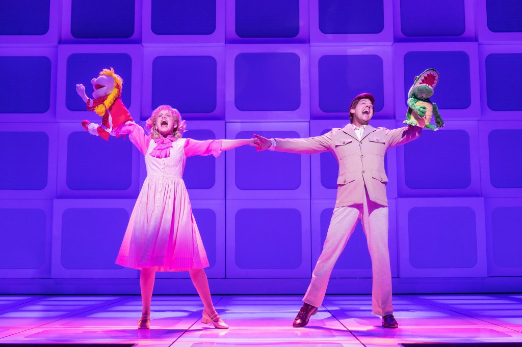 Katie Brayben, Christian Borle in 'Tammy Faye' (Matthew Murphy)