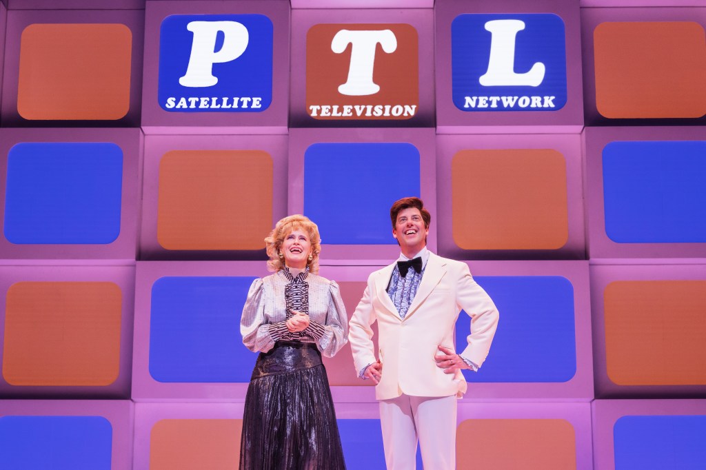 Katie Brayben, Christian Borle in 'Tammy Faye' (Matthew Murphy)