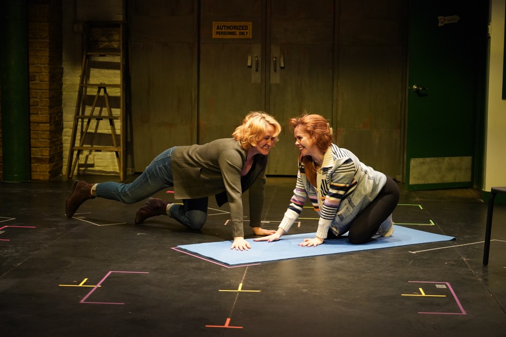 (L to ): Angela Reed, Saoirse-Monica Jackson in 'Irishtown' (Carol Rosegg)