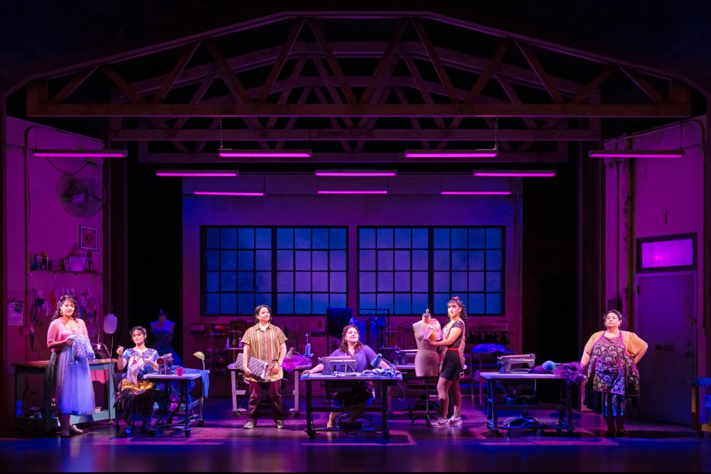 Florencia Cuenca and Company in 'Real Women Have' Curves (Julieta Cervantes)