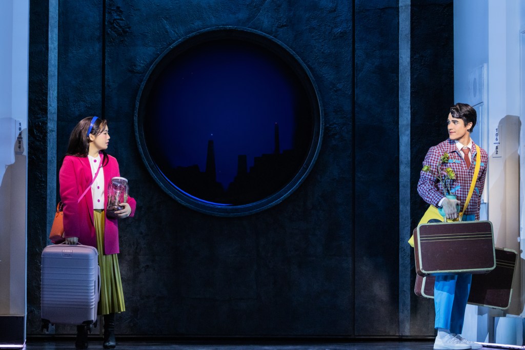 Helen J Shen and Darren Criss in 'Maybe Happy Ending' (Matthew Murphy and Evan Zimmerman)