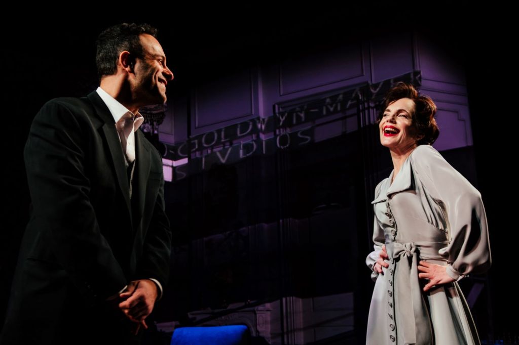 Aaron Costa Ganis, Elizabeth McGovern in 'Ava: The Secret Conversations' (Jeff Lorch)