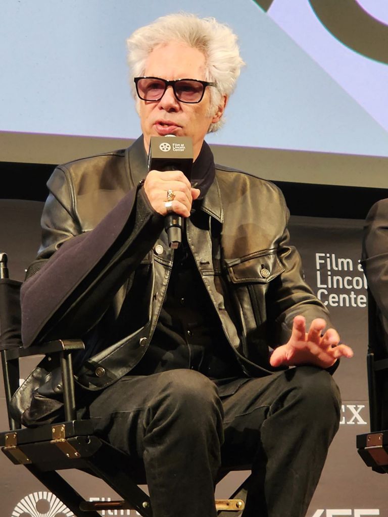 Jim Jarmusch at the Q and A after the NYFF screening of 'Father Mother Sister Brother' (Carole Di Tosti)