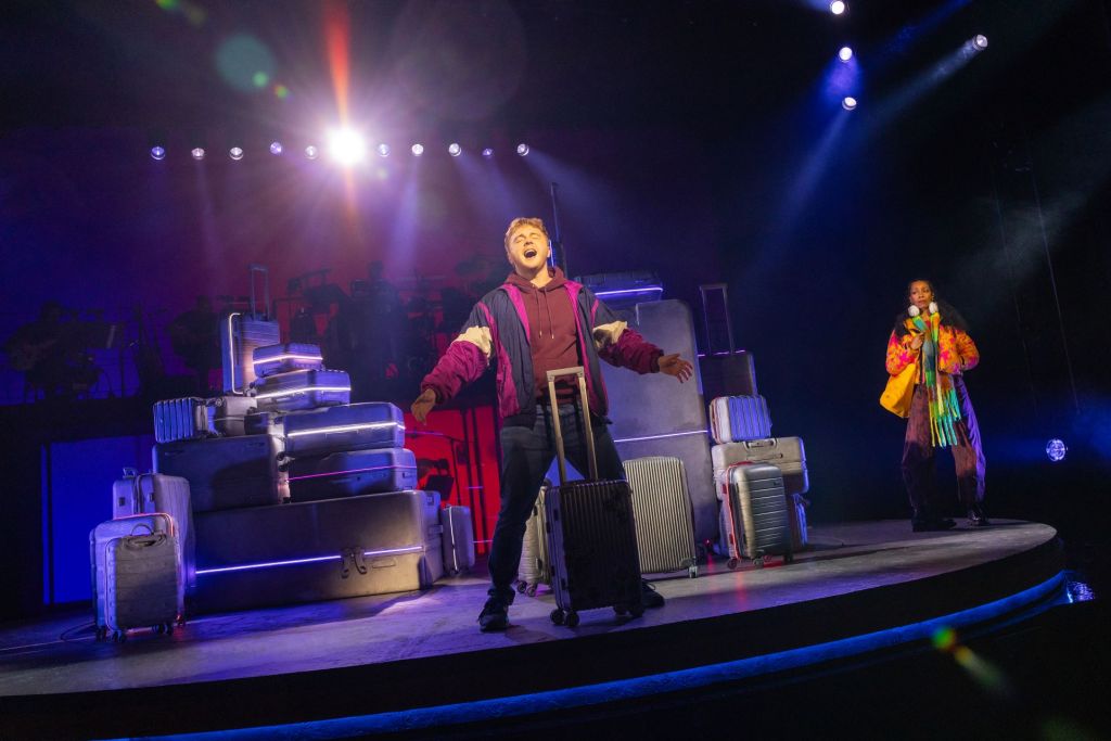 Sam Tutty, Christiani Pitts in Two Strangers (Matthew Murphy)