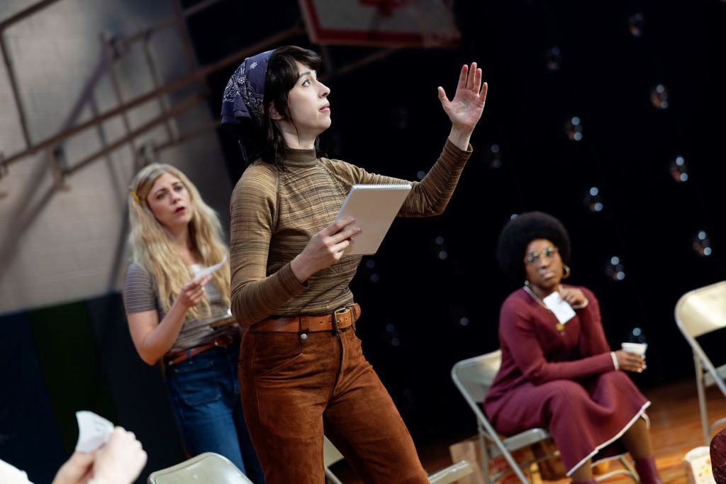 (L to R): Adina Verson (center), Susannah Flood, Kristolyn Lloyd in 'Liberation' (Little Fang)
