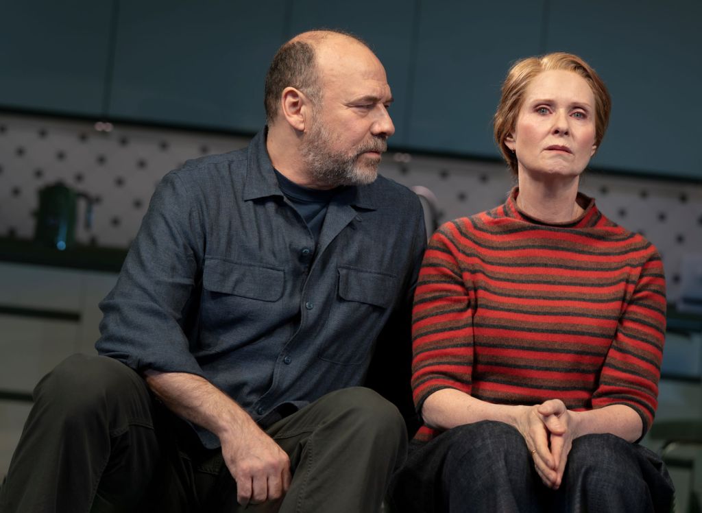 Danny Burstein, Cynthia Nixon in 'Marjorie Prime' (Joan Marcus)