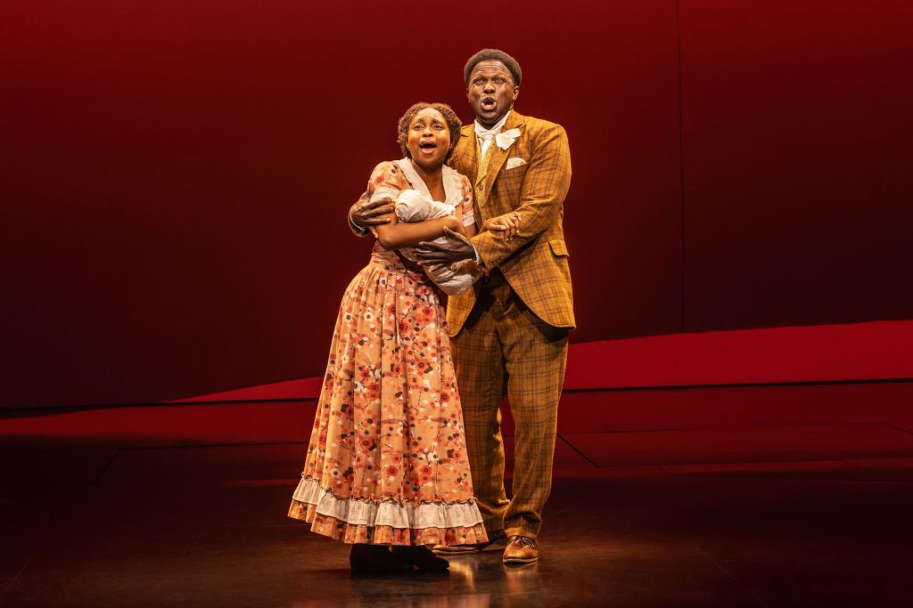 Nichelle Lewis, Joshua Henry in 'Ragtime' (Matthew Murphy)