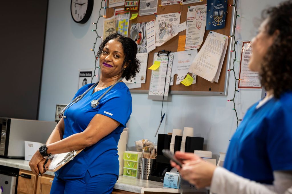 (L to R): Thaïs Bass-Moore, Tricia Alexandro in 'Diversion' (Edward T. Moore)