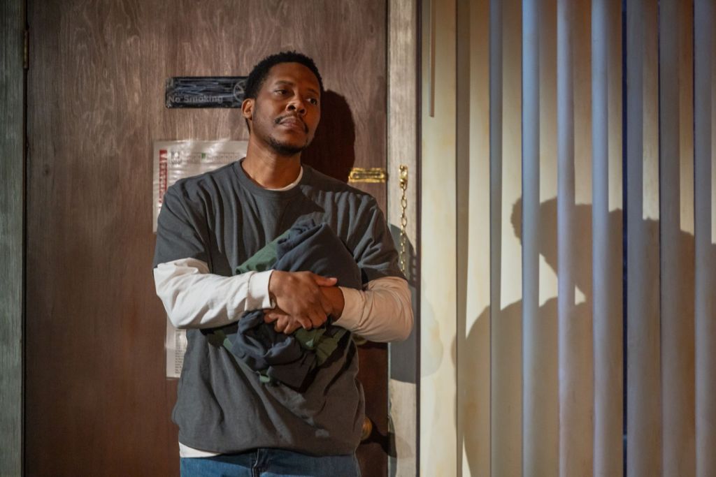 Namir Smallwood in 'Bug' (Matthew Murphy)
