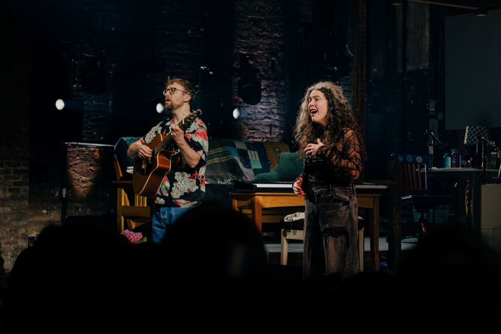 Shaun Bengson nd Abigail Bengson in 'My Joy is Heavy' (Marc J. Frankln)